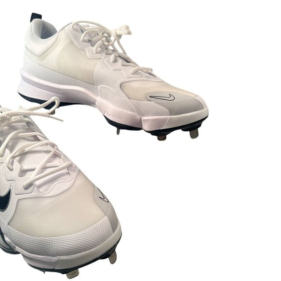 Nike Force Zoom Trout 9 Pro Baseball Metal Cleats Mens Platinum FB2907-102  13 main image 6
